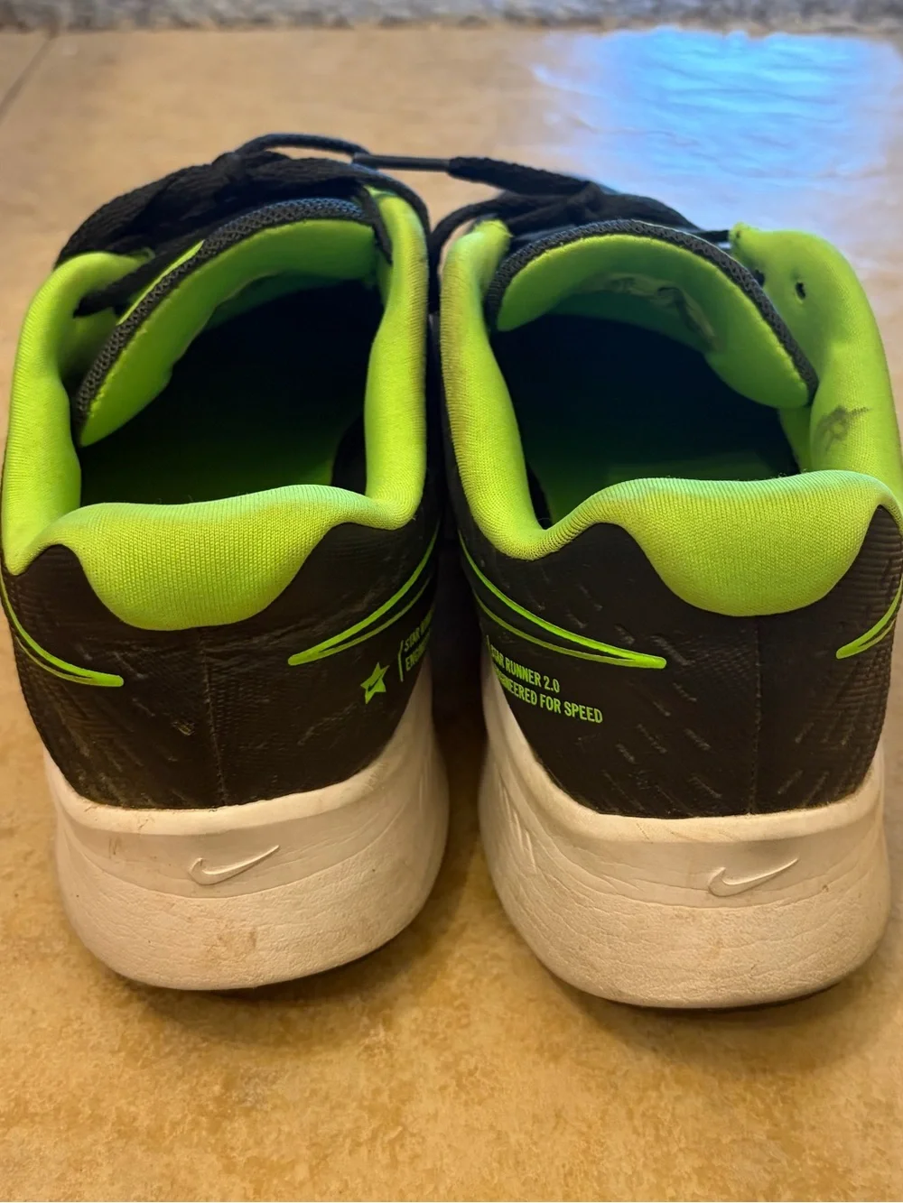 Nike Shoes Youth 7 Star Runner 2 GS Athletic Low AQ3542-004 Gray Green 6.5